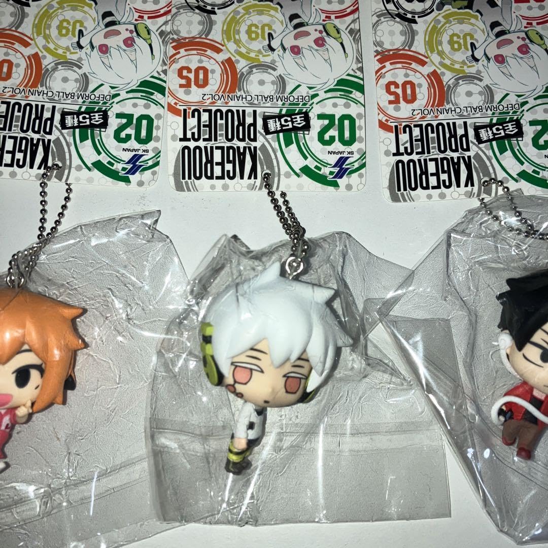 Amazon.co.jp: カゲロウプロジェクト デフォルメボールチェーン 全5種